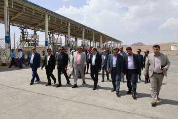 بازدید معاون هماهنگی امور عمرانی استانداری خراسان جنوبی از انبار نفت سردار سپهبد شهید حاج قاسم سلیمانی بیرجند