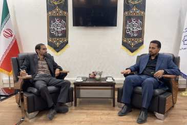نشست هم اندیشی شهردار سربیشه با مدیرعامل سازمان همیاری شهرداری های خراسان جنوبی