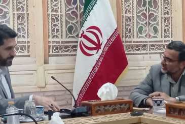 نشست معاون عمرانی استانداری خراسان جنوبی با معاون عمرانی استانداری یزد