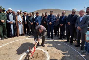 آغاز عملیات اجرایی بیمارستان محلی شهر قهستان