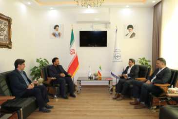 دیدار مدیر عامل بانک شهر استان با مدیر عامل سازمان؛ تعریف روش های نوین در تأمین منابع لازم برای پروژه های اقتصادی