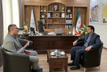 دیدار شهردار ماژان با مدیرعامل سازمان