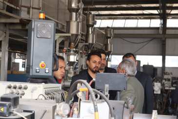بازدید مدیرعامل سازمان از کارخانه ایران کاوش