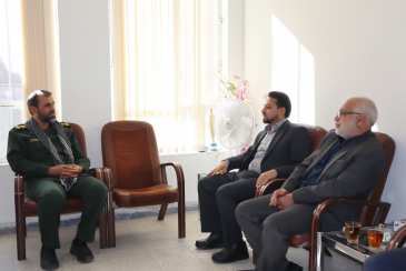 به مناسبت هفته بسیج: دیدار مدیرعامل سازمان با رییس بسیج کارکنان استان