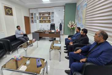 دیدارمدیرعامل سازمان همیاری شهرداری ها با سرپرست اداره کل راه و شهرسازی استان