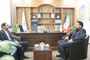 دیدار شهردار سربیشه با مدیرعامل سازمان  همیاری شهرداری های خراسان جنوبی