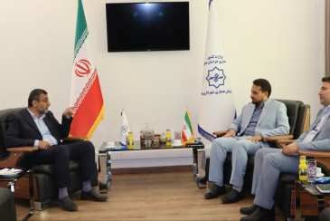 بازدید معاون هماهنگی امور عمرانی استانداری از سازمان همیاری شهرداری های خراسان جنوبی