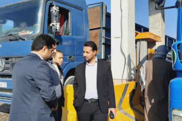 بازدید مدیر عامل سازمان از جایگاه های عرضه سوخت و ترانشیپ فرآورده های نفتی سازمان در مرز ماهیرود