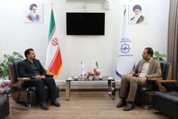 دیدار مدیر بانک قرض‌الحسنه رسالت با مدیرعامل سازمان همیاری شهرداری‌ها