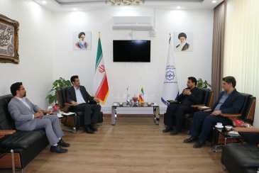 دیدار سرپرست مدیریت شعب پست بانک خراسان جنوبی با مدیرعامل سازمان همیاری شهرداری‌های استان