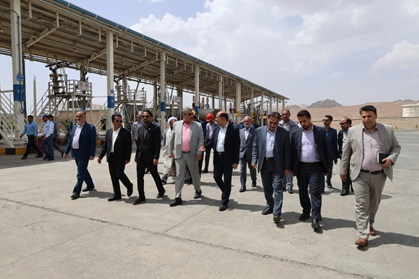 بازدید معاون هماهنگی امور عمرانی استانداری خراسان جنوبی از انبار نفت سردار سپهبد شهید حاج قاسم سلیمانی بیرجند