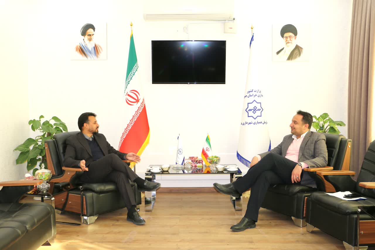 دیدار شهردار اسدیه با مدیر عامل سازمان ؛ پشتیبانی از شهرداری اسدیه با ارائه تسهیلات
