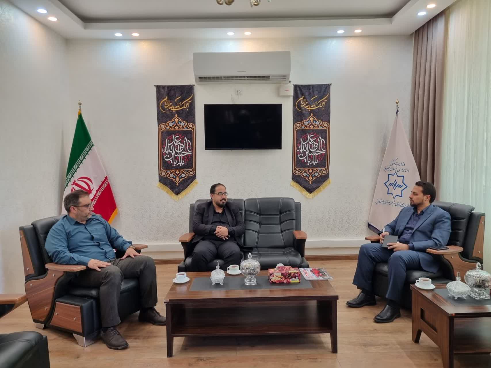 دیدار مدیر عامل سازمان همیاری شهرداری استان با شرکت فعال در حوزه واردات خودرو