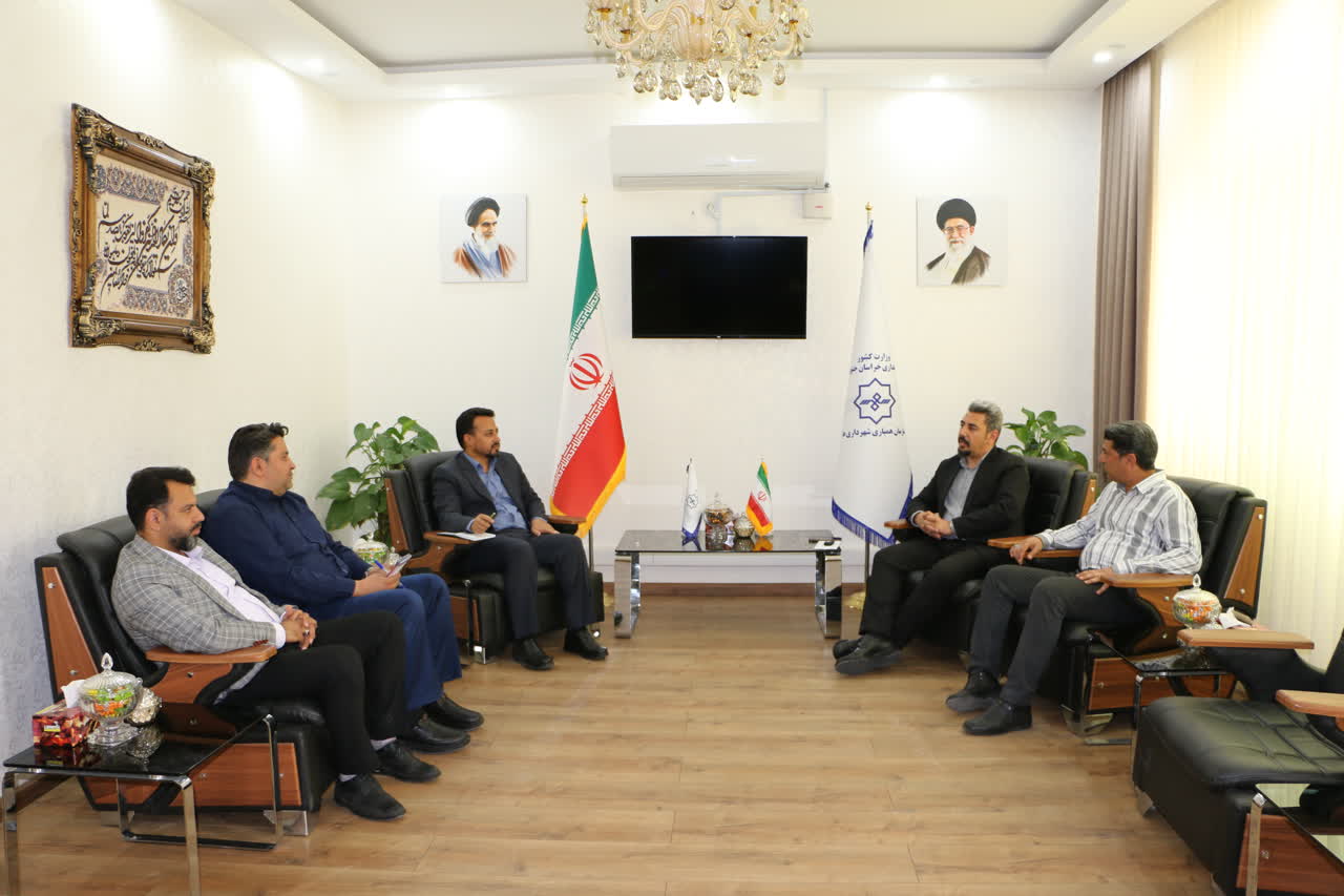 دیدار مدیرعامل نمایشگاه بین المللی خراسان جنوبی با مدیرعامل سازمان